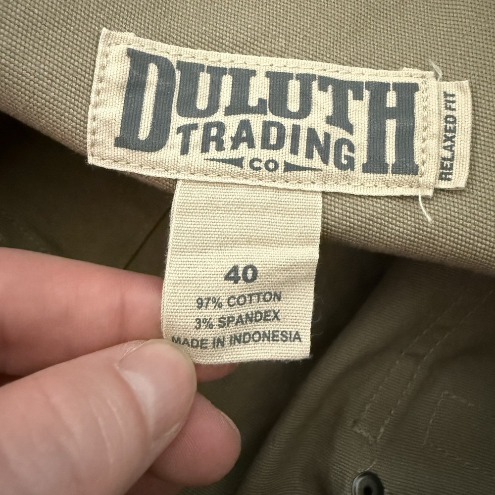 Duluth Relaxed Fit Flex Fire House Shorts Size 40 Cargo‎ Shorts 9" Inseam - Picture 4 of 6